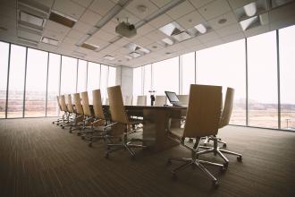 Boardroom picture/Photo d'une salle de conférence